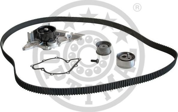 Optimal SK-1383AQ1 - Ūdenssūknis + Zobsiksnas komplekts www.autospares.lv