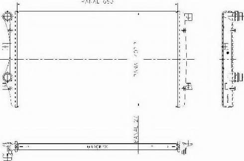 Ordonez 1020789809 - Radiators, Motora dzesēšanas sistēma www.autospares.lv