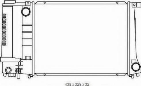 Ordonez 2065008 - Radiators, Motora dzesēšanas sistēma www.autospares.lv