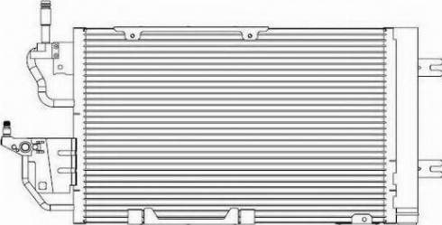 Ordonez 2065761 - Condenser, air conditioning www.autospares.lv