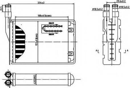 Ordonez 2066917 - Siltummainis, Salona apsilde www.autospares.lv