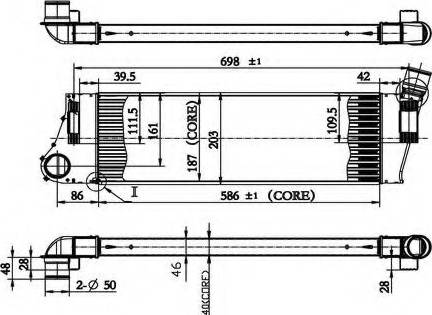 Ordonez 2066533 - Intercooler, charger www.autospares.lv