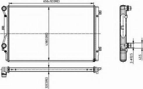 Ordonez 2066046 - Radiators, Motora dzesēšanas sistēma www.autospares.lv