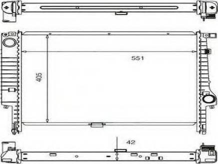 Ordonez 2060337 - Radiators, Motora dzesēšanas sistēma www.autospares.lv