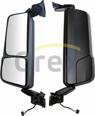 Orex 182147 - Outside Mirror, driver cab www.autospares.lv