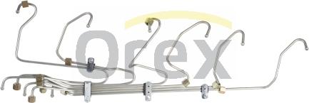 Orex 240027 - Augstspiediena cauruļvadu komplekts, Iesmidzināšanas sistēma www.autospares.lv