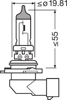 Osram 9006CBN-HCB - Kvēlspuldze, Tālās gaismas lukturis www.autospares.lv