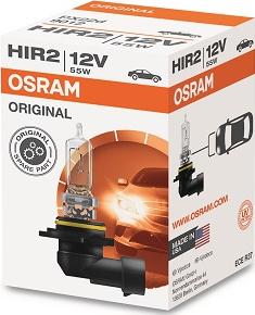 Osram 9012 - Kvēlspuldze, Tālās gaismas lukturis autospares.lv