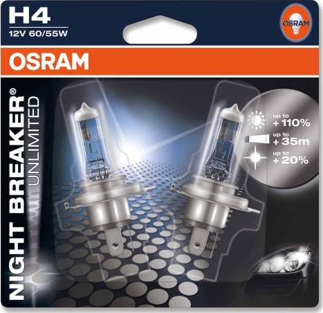 Osram 64193NBU-02B - Kvēlspuldze, Tālās gaismas lukturis www.autospares.lv