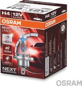 Osram 64193NL - Лампа накаливания, фара дальнего света www.autospares.lv