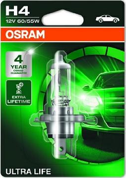 Osram 64193ULT-01B - Лампа накаливания, фара дальнего света www.autospares.lv