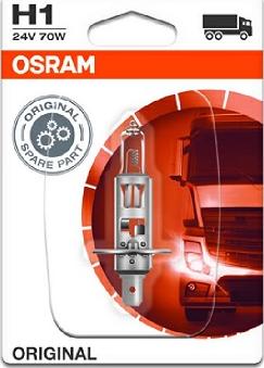 Osram 64155-01B - Kvēlspuldze, Tālās gaismas lukturis autospares.lv