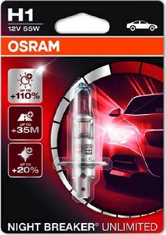 Osram 64150NBU-01B - Kvēlspuldze, Tālās gaismas lukturis autospares.lv