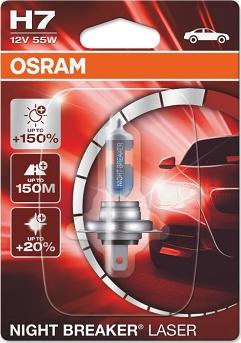 Osram 64210NL-01B - Лампа накаливания, фара дальнего света www.autospares.lv