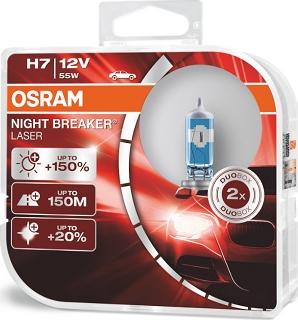 Osram 64210NL-HCB - Kvēlspuldze, Tālās gaismas lukturis www.autospares.lv