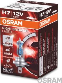 Osram 64210NL - Лампа накаливания, фара дальнего света www.autospares.lv