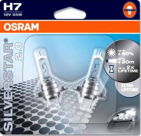 Osram 64210SV2-02B - Kvēlspuldze, Dienas gaismas lukturis www.autospares.lv