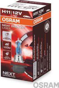 Osram 64211NL - Лампа накаливания, фара дальнего света www.autospares.lv