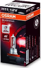 Osram 64211SV2 - Лампа накаливания, фара дальнего света www.autospares.lv