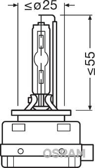 Osram 66140XNB - Bulb, spotlight www.autospares.lv