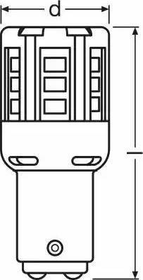 Osram 1457YE-02B - Kvēlspuldze, Miglas / Aizm. lukturi www.autospares.lv