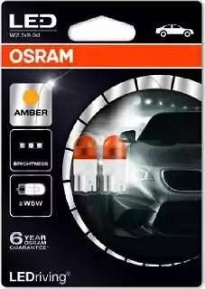 Osram 2855YE-02B - Kvēlspuldze, Pieejas signāla gaisma autospares.lv