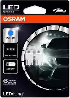 Osram 2850BL-02B - Лампа, входное освещение www.autospares.lv