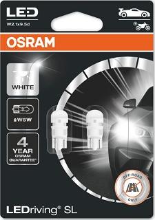 Osram 2825DWP-02B - Лампа накаливания, освещение салона www.autospares.lv