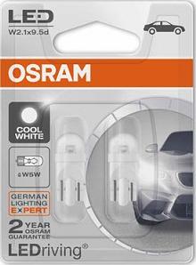 Osram 2780CW-02B - Kvēlspuldze, Salona telpas apgaismojums www.autospares.lv