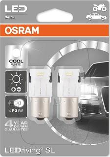 Osram 7458CW-02B - Kvēlspuldze, Miglas / Aizm. lukturi autospares.lv