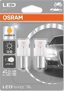 Osram 7458YE-02B - Bulb, fog / taillight www.autospares.lv