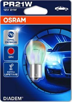 Osram 7508LDR-01B - Kvēlspuldze, Bremžu signāla / Aizm. lukturi www.autospares.lv