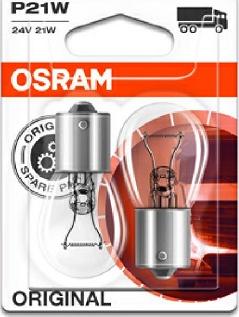 Osram 7511-02B - Лампа накаливания, фонарь указателя поворота www.autospares.lv