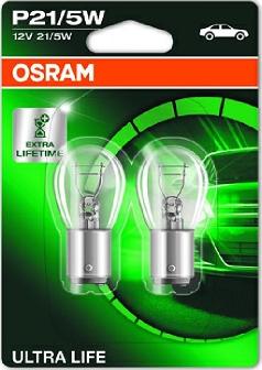 Osram 7528ULT-02B - Kvēlspuldze, Pagriezienu signāla lukturis www.autospares.lv