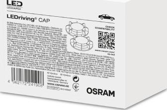 Osram LEDCAP02 - Vāks, Pamatlukturis www.autospares.lv