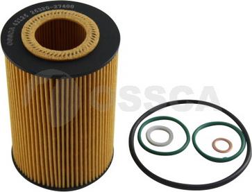 OSSCA 43126 - Eļļas filtrs www.autospares.lv