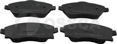 OSSCA 04714 - Brake Pad Set, disc brake www.autospares.lv