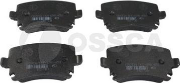 OSSCA 06146 - Тормозные колодки, дисковые, комплект www.autospares.lv