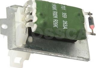 OSSCA 00325 - Rezistors, Salona ventilators www.autospares.lv