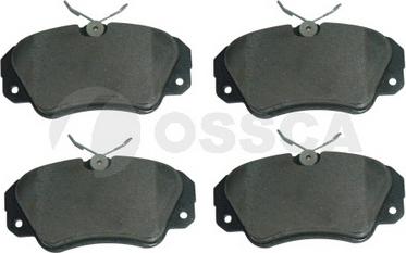 OSSCA 00216 - Brake Pad Set, disc brake www.autospares.lv