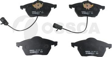 OSSCA 01903 - Тормозные колодки, дисковые, комплект www.autospares.lv