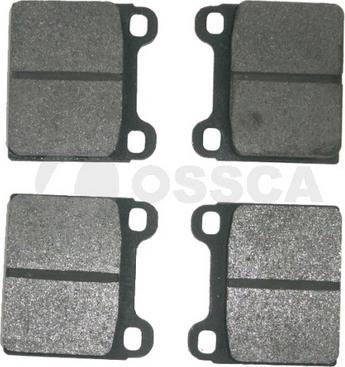 OSSCA 01175 - Brake Pad Set, disc brake www.autospares.lv