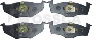 OSSCA 03527 - Тормозные колодки, дисковые, комплект www.autospares.lv