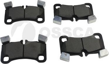 OSSCA 19542 - Тормозные колодки, дисковые, комплект www.autospares.lv