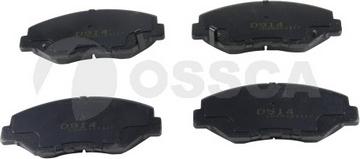 OSSCA 12220 - Brake Pad Set, disc brake www.autospares.lv