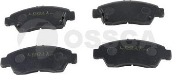 OSSCA 12221 - Brake Pad Set, disc brake www.autospares.lv