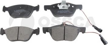 OSSCA 29367 - Тормозные колодки, дисковые, комплект www.autospares.lv