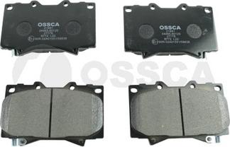 OSSCA 21881 - Bremžu uzliku kompl., Disku bremzes autospares.lv