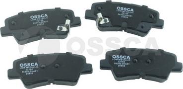 OSSCA 22166 - Тормозные колодки, дисковые, комплект www.autospares.lv