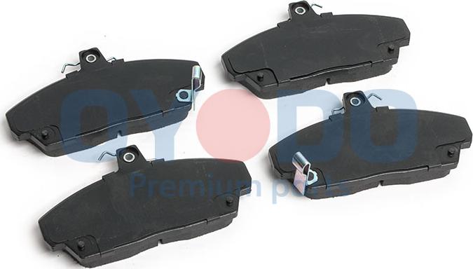 Oyodo 10H4019-OYO - Тормозные колодки, дисковые, комплект www.autospares.lv